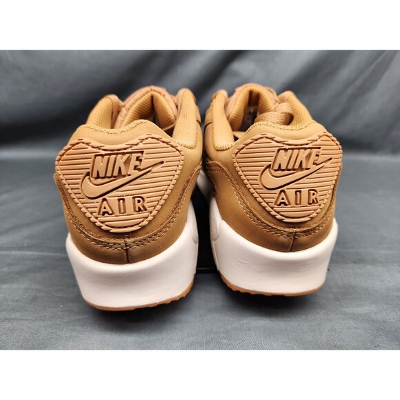 Nike Boys Air Max 90 (GS) Sneakers Leather Flax White Size 6.5 NEW NO BOX! - Picture 7 of 11